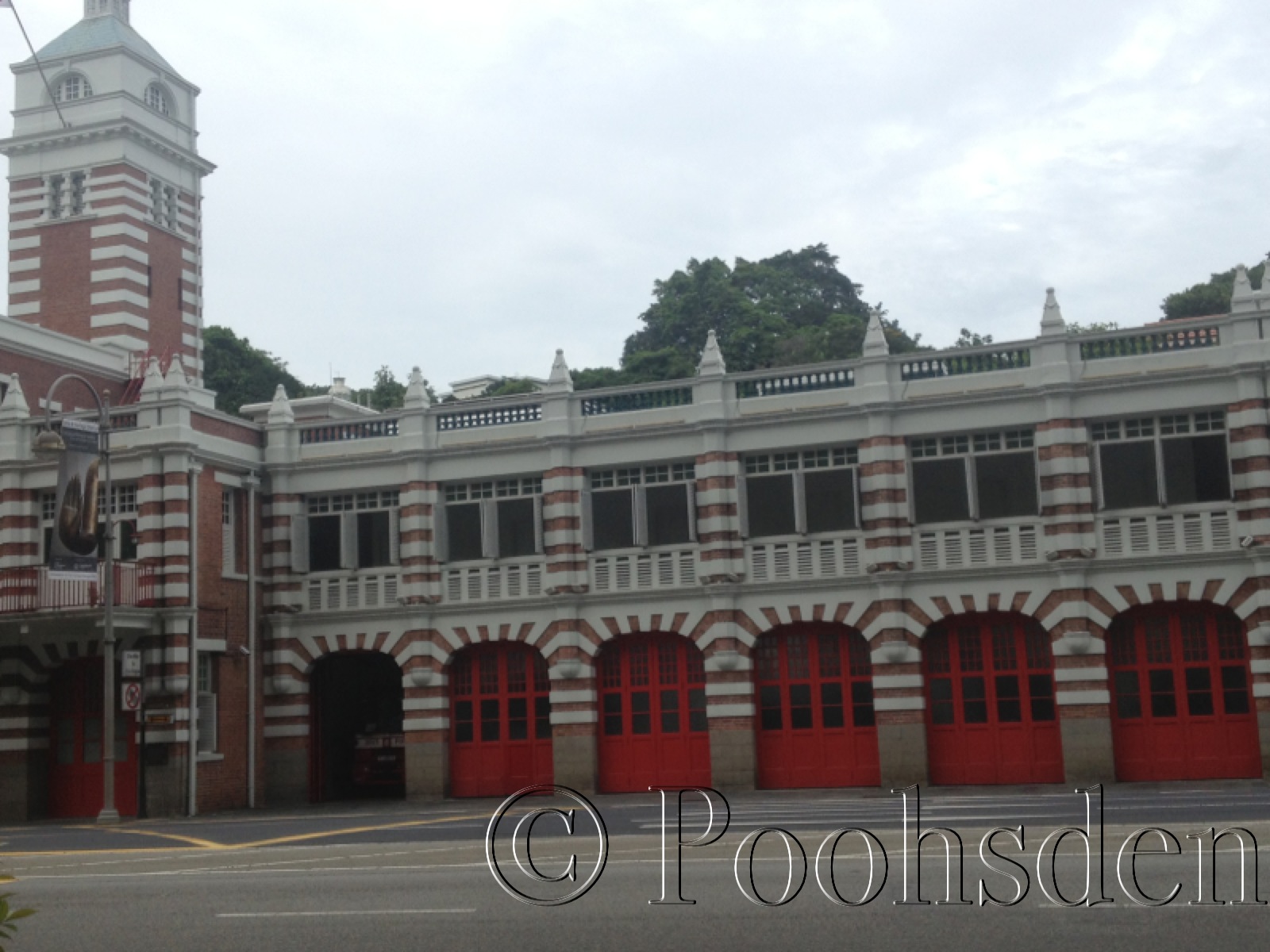 The Central Fire Station in Singapore