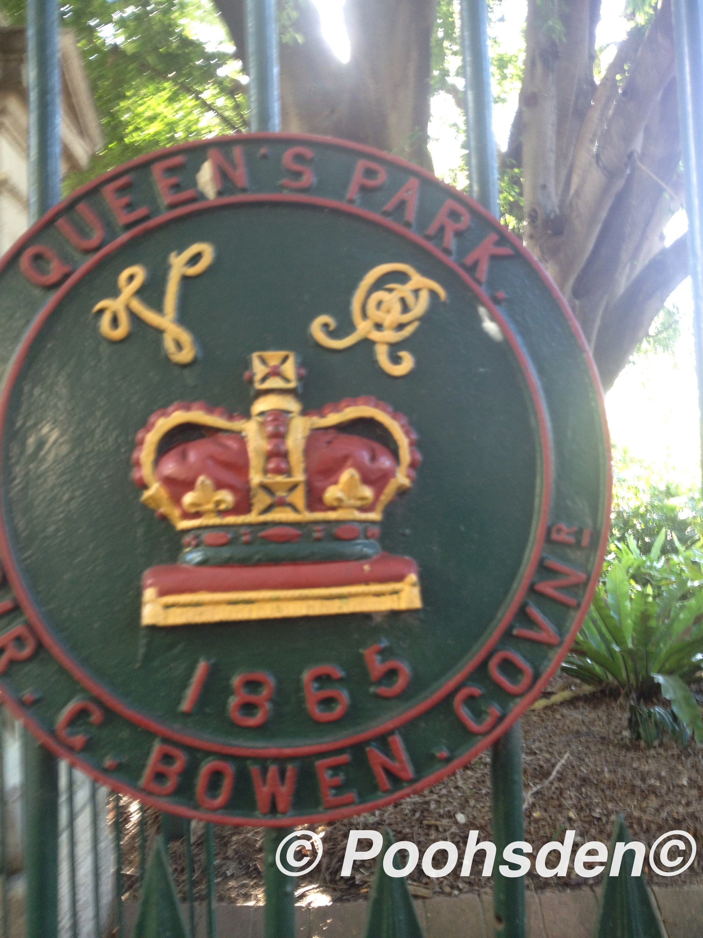 The seal at the Brisbane Botanic Garden