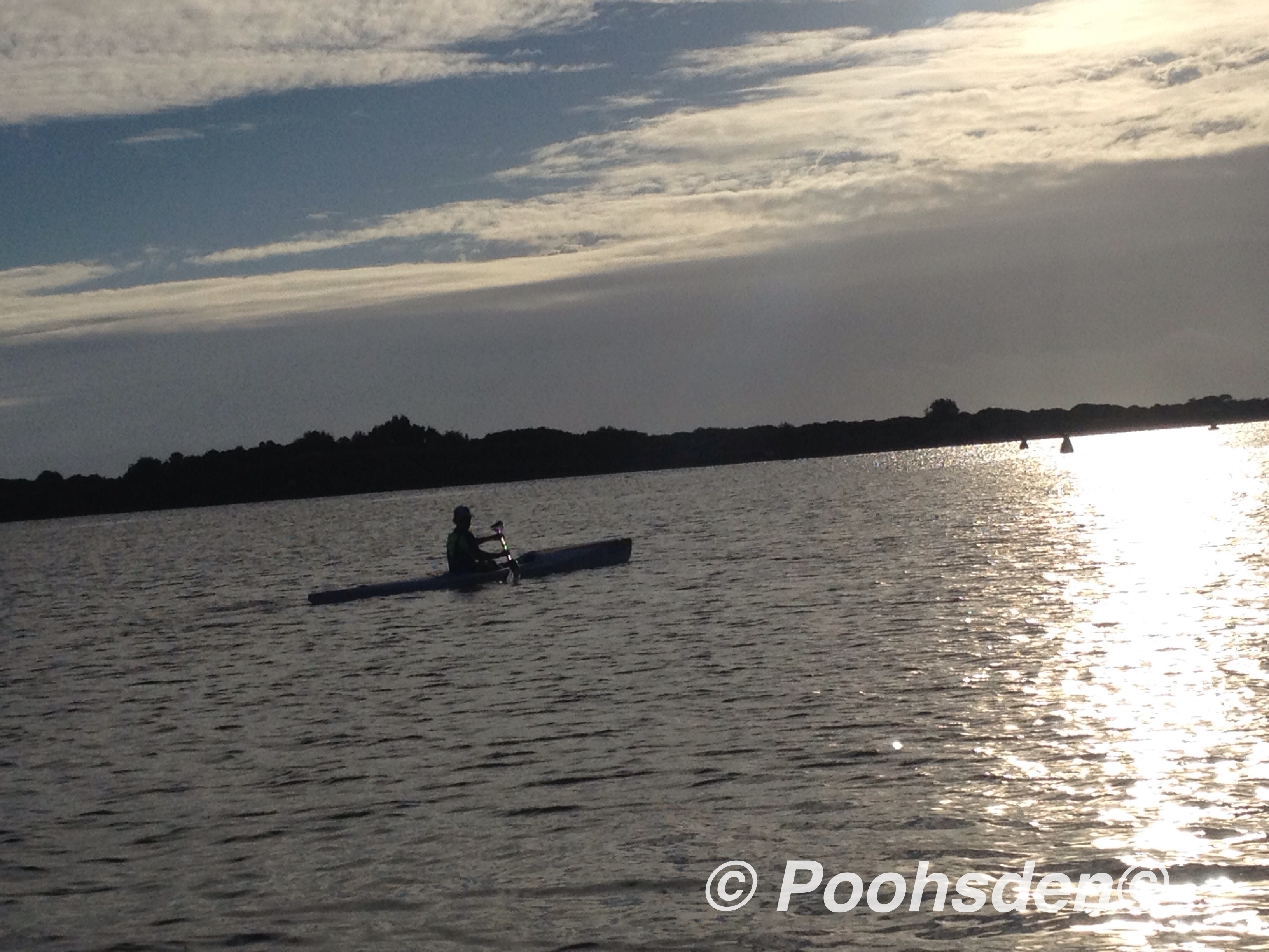 Heading out - the morning sun turned the place golden