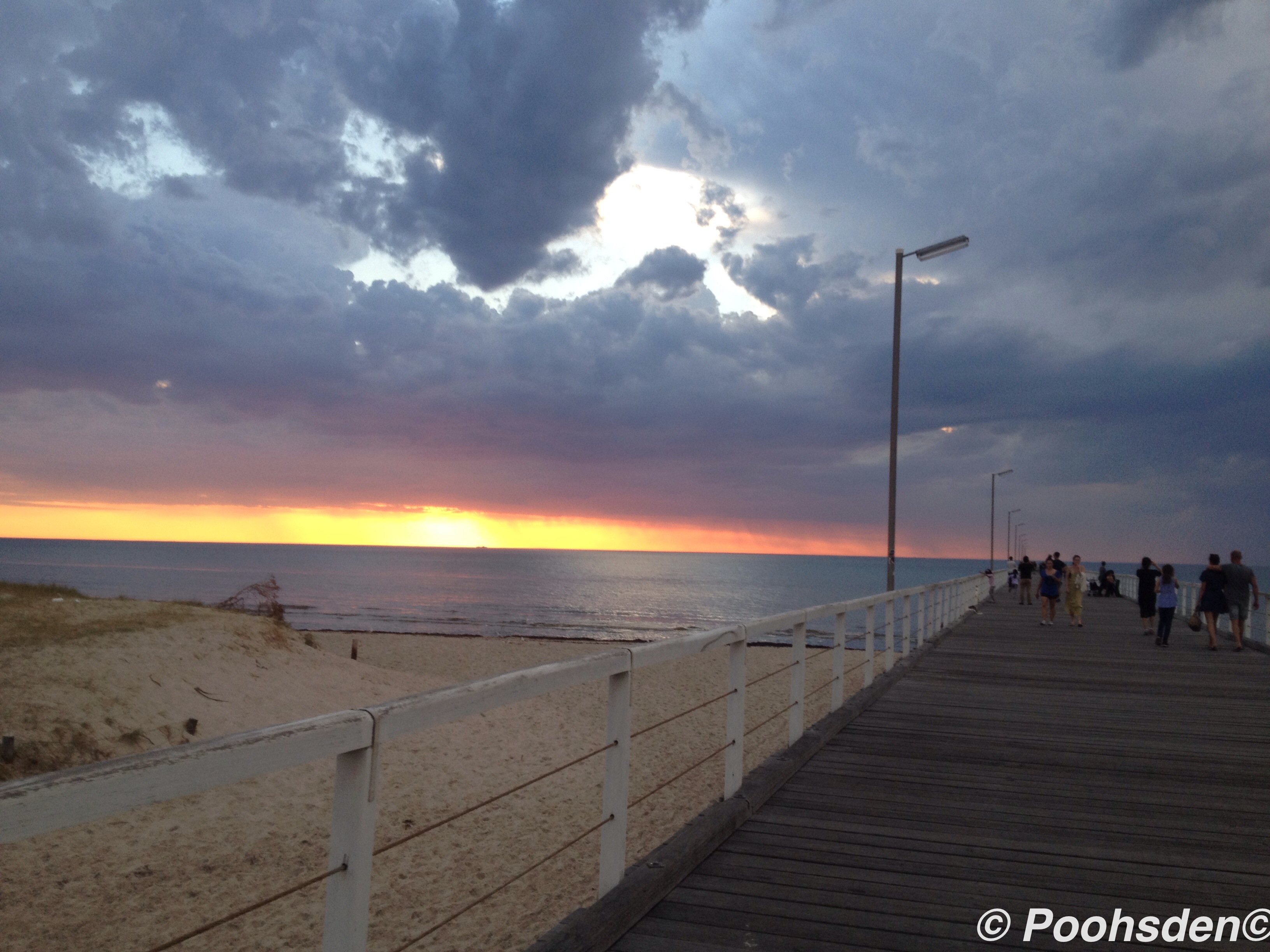 Catching the sunset at Semaphore - What a sight