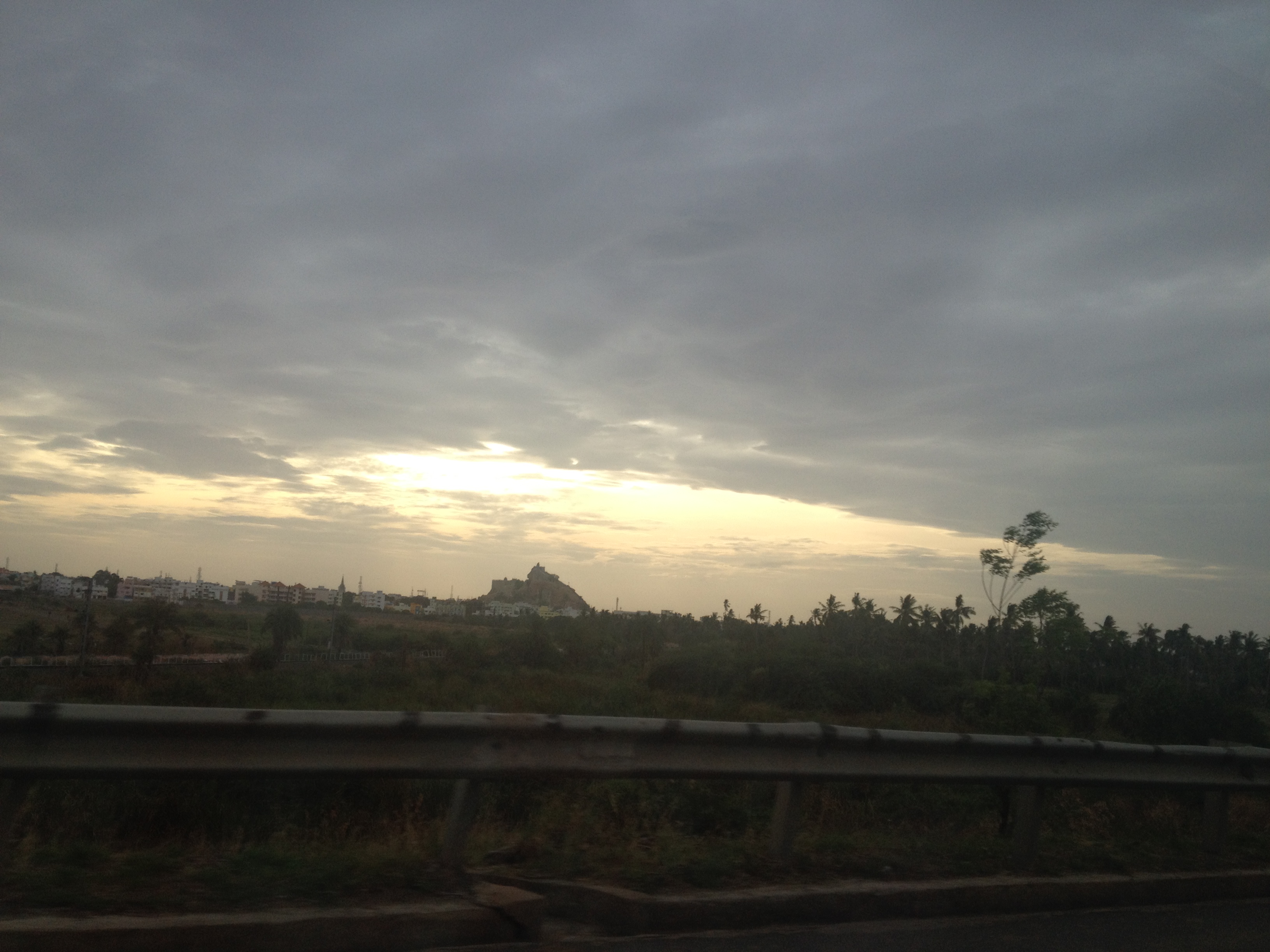 I captured this picture last year as I was driving by Trichy. 