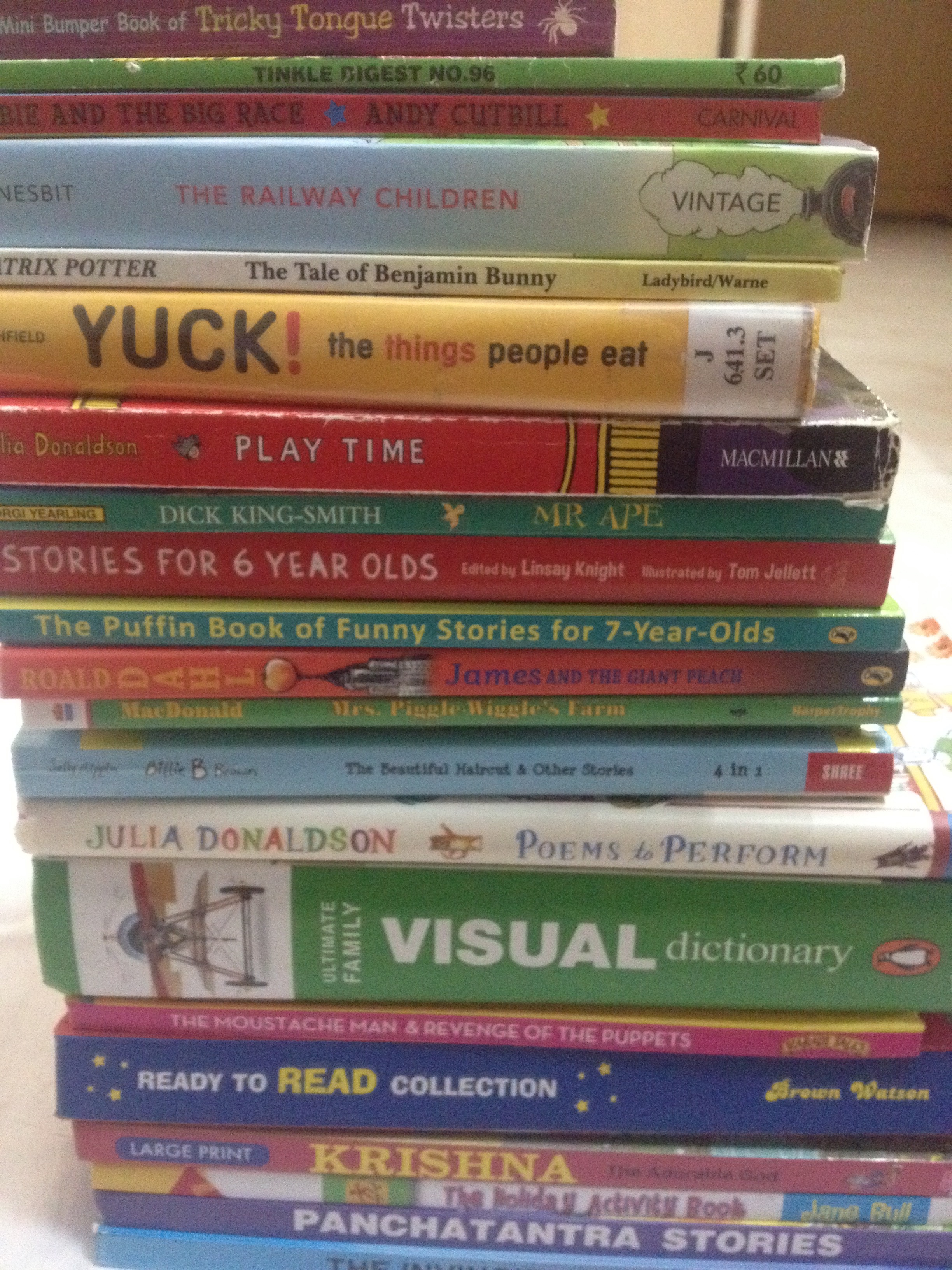 Some of kuttyma's books