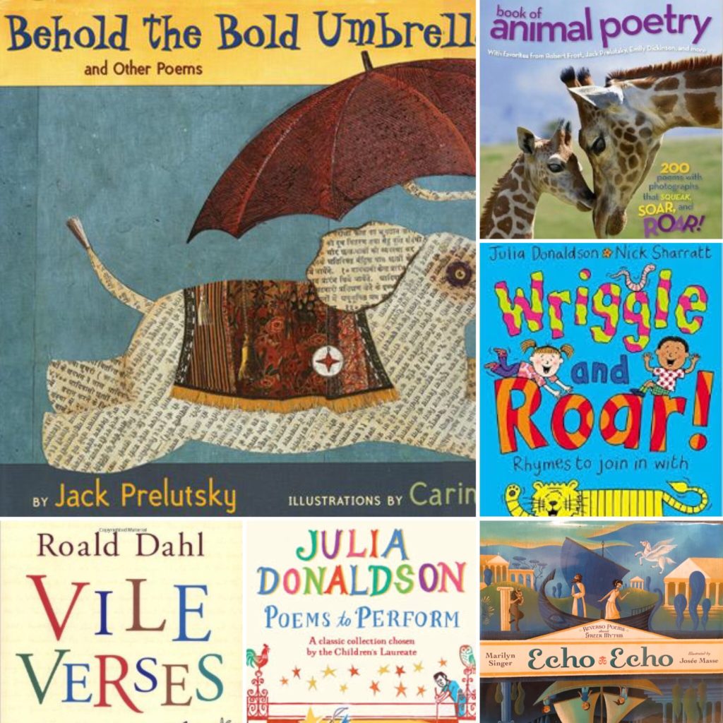 Favorite Poetry Books for Kids