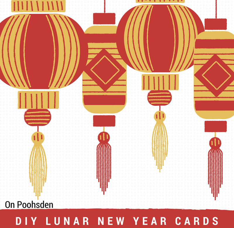 DIY lunar new year Cards