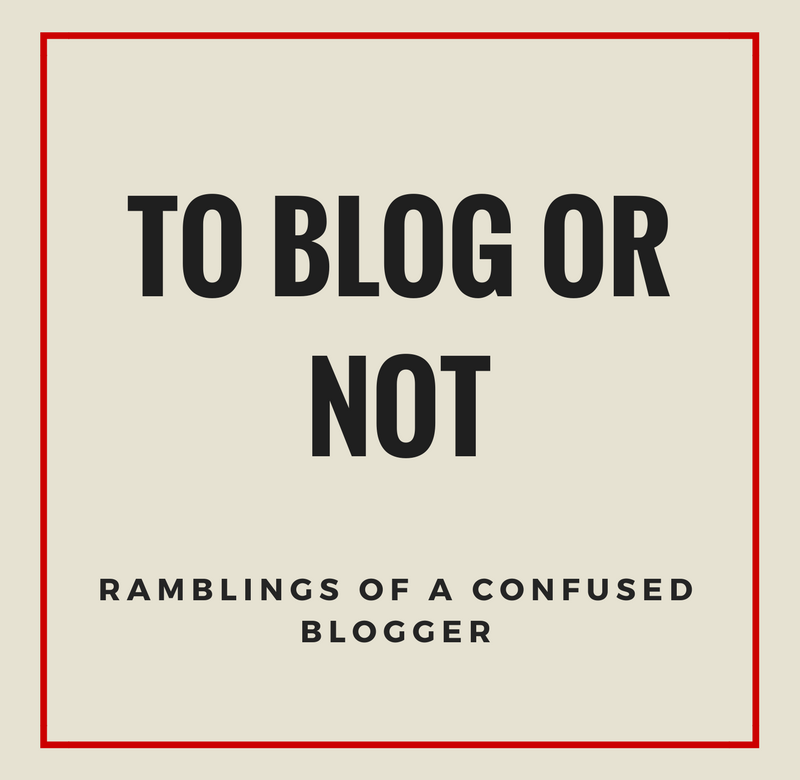 TO BLOG OR NOT